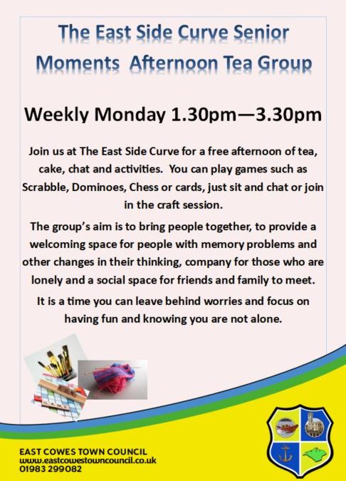 Senior Moments Afternoon Tea Group