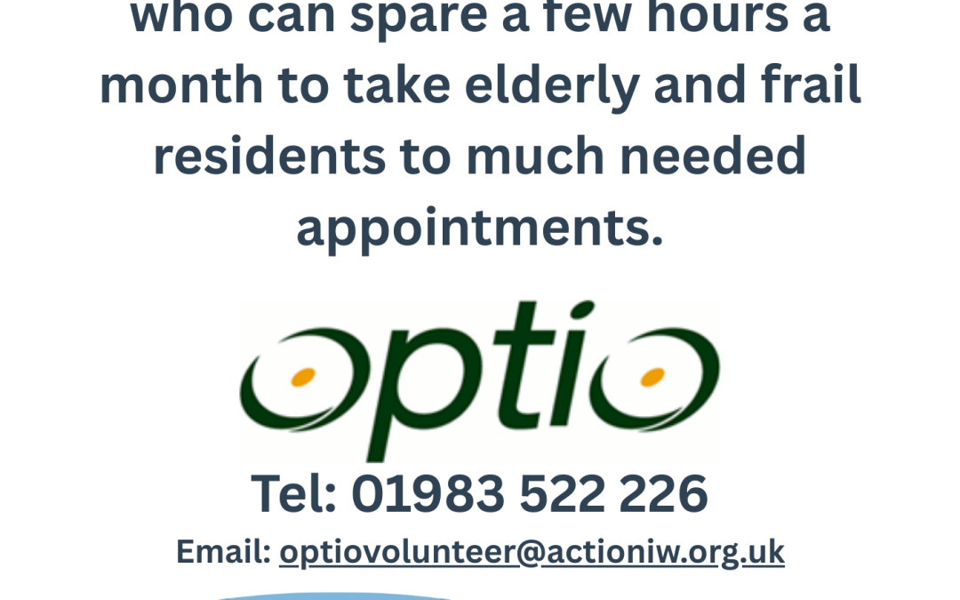 Can You Help? — Optio Volunteer Drivers